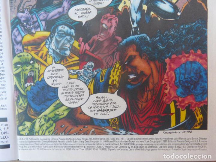 C&oacute;mics: Comic CABLE,N&ordm; 16,Marvel Comics,Forum.1995 - Foto 2