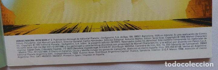 C&oacute;mics: Lot 3 comics Iron Man, Numbers 1,2 and 6.Marvel Comics, Forum - Foto 4