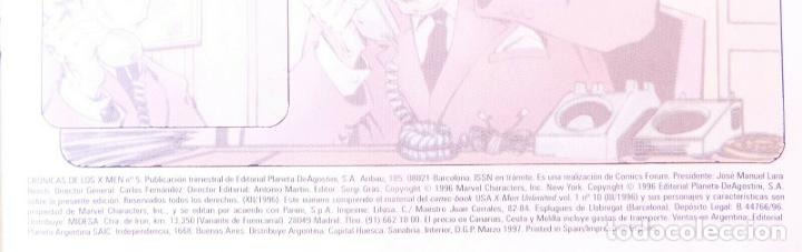 C&oacute;mics: Comic X-MEN ,N&ordm; 5,1996, Forum,Marvel Comics - Foto 2