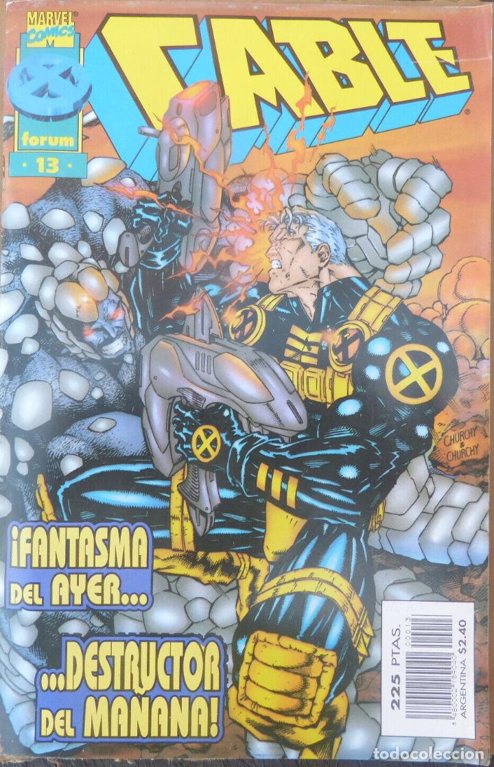 C&oacute;mics: Comic CABLE,N&ordm; 13-VOL II, A&ntilde;o 1997,Marvel Comics,Forum - Foto 2