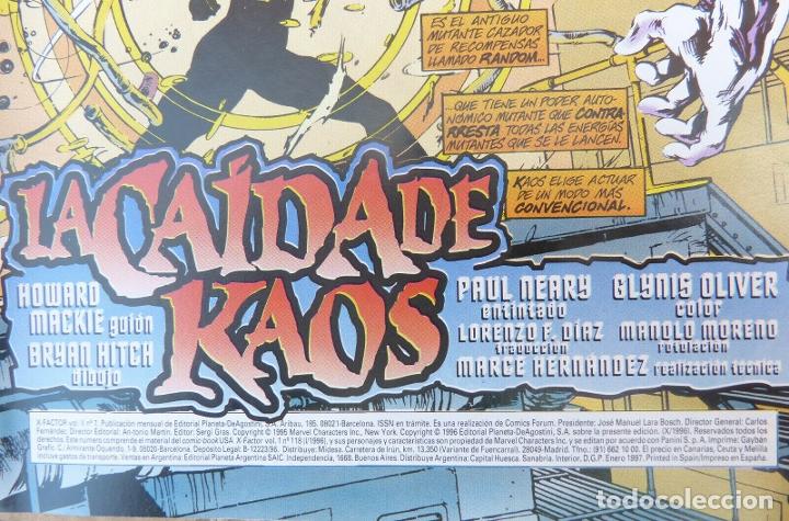 C&oacute;mics: Comic X- FACTOR N&ordm; 7-VOL II-comics Forum,X-Men,A&ntilde;o 1996 - Foto 3