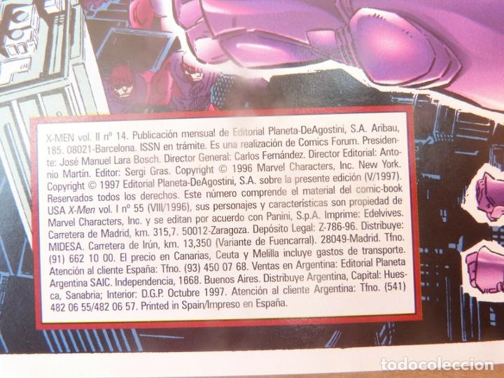 C&oacute;mics: Comic X-MEN ,N&ordm; 14-VOL II-1996, Forum,Marvel Comics - Foto 4