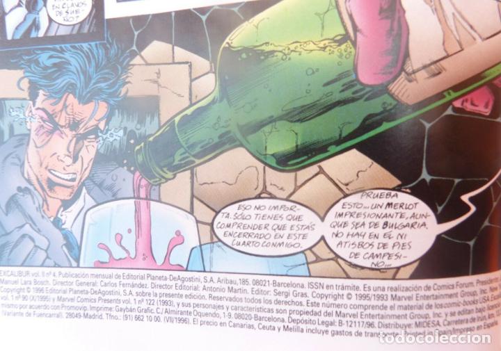 C&oacute;mics: Comic EXcalibur,N&ordm; 4-VOL II-Marvel Comics,A&ntilde;o 1995- Forum - Foto 4