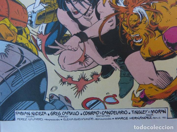 C&oacute;mics: Comic, X Force, n&uacute;mero 22, Forum, Marvel Comic, Jeph Loeb, Bud LaRosa,1994 - Foto 2