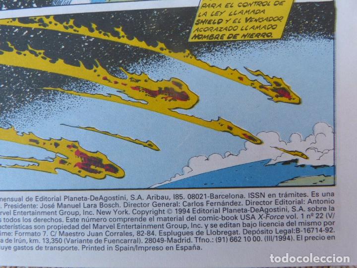 C&oacute;mics: Comic, X Force, n&uacute;mero 22, Forum, Marvel Comic, Jeph Loeb, Bud LaRosa,1994 - Foto 4
