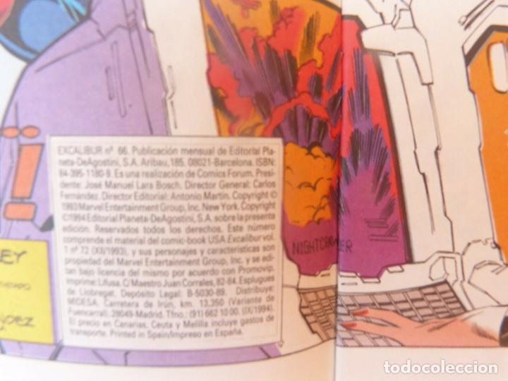C&oacute;mics: Comic EXcalibur,N&ordm; 66,Marvel Comics,A&ntilde;o 1994- Forum - Foto 5