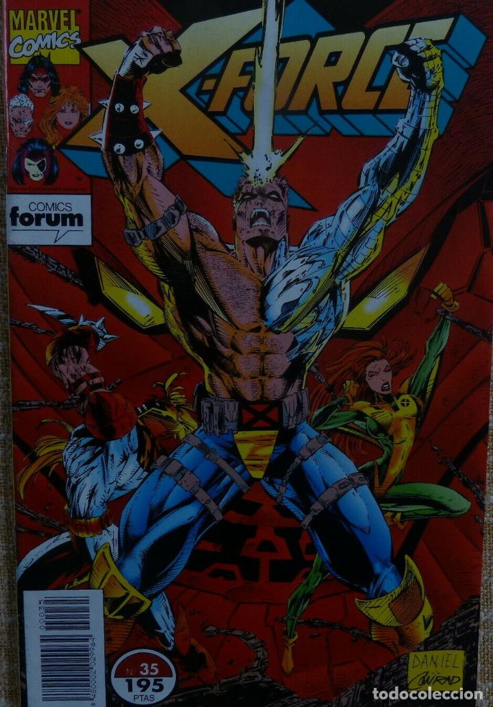 C&oacute;mics: Comic, X Force, n&uacute;mero 35,Forum, Marvel Comic, Jeph Loeb, Bud LaRosa,1995 - Foto 1