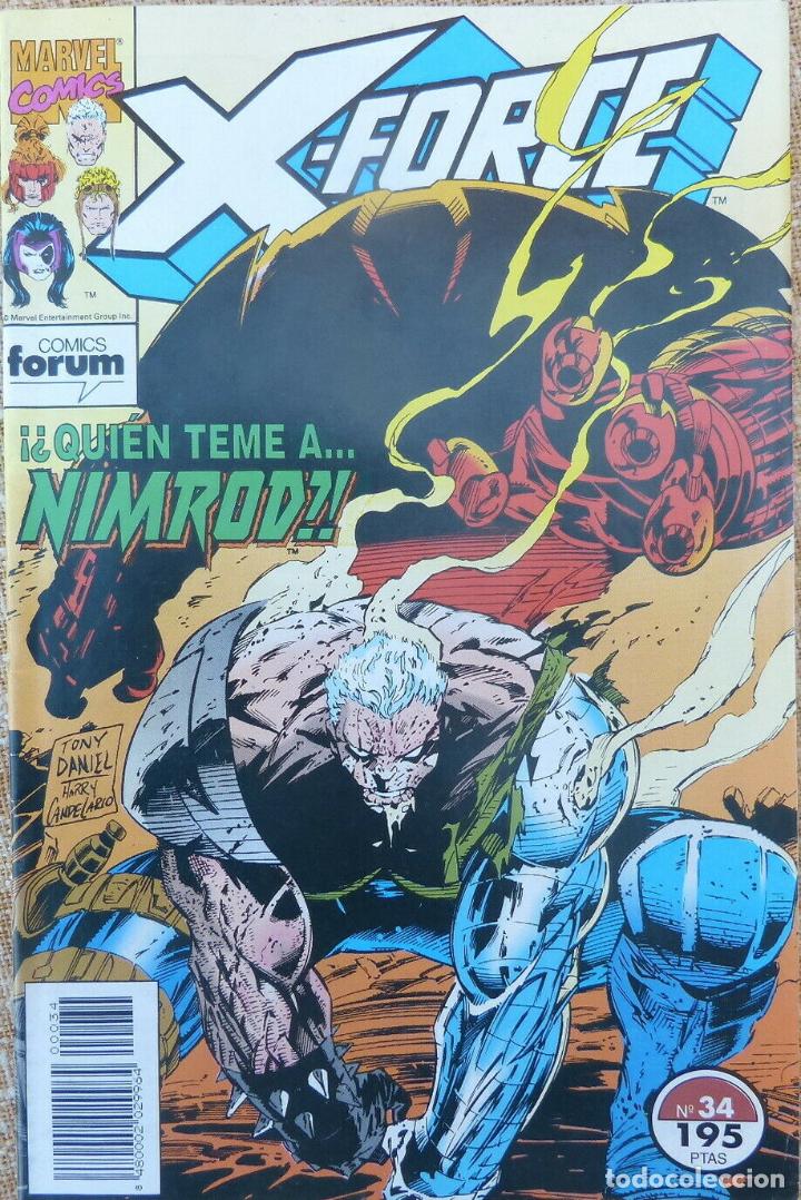 C&oacute;mics: Comic, X Force, n&uacute;mero 34,Forum, Marvel Comic, Jeph Loeb, Bud LaRosa, a&ntilde;o 1995 - Foto 5