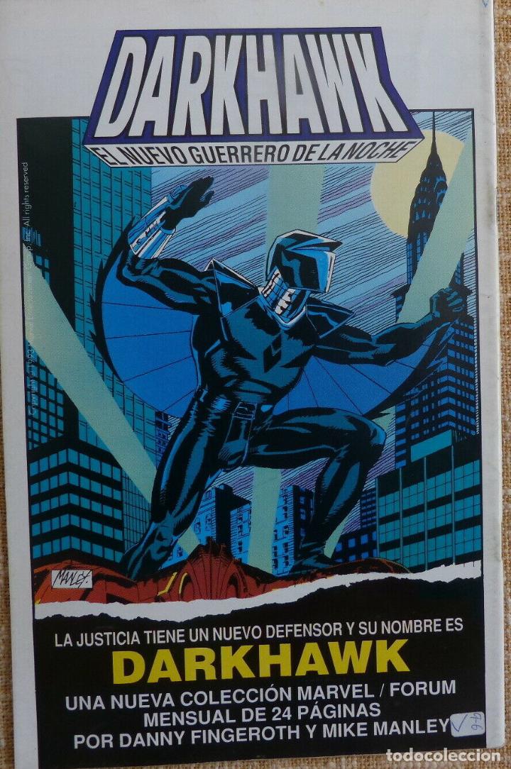 C&oacute;mics: Comic, X Force, n&uacute;mero 15,Forum, Marvel Comic, Jeph Loeb, Bud LaRosa,1993 - Foto 5