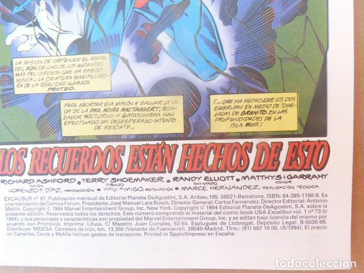 C&oacute;mics: Comic EXcalibur,N&ordm; 67,Marvel Comics,A&ntilde;o 1994- Forum - Foto 6