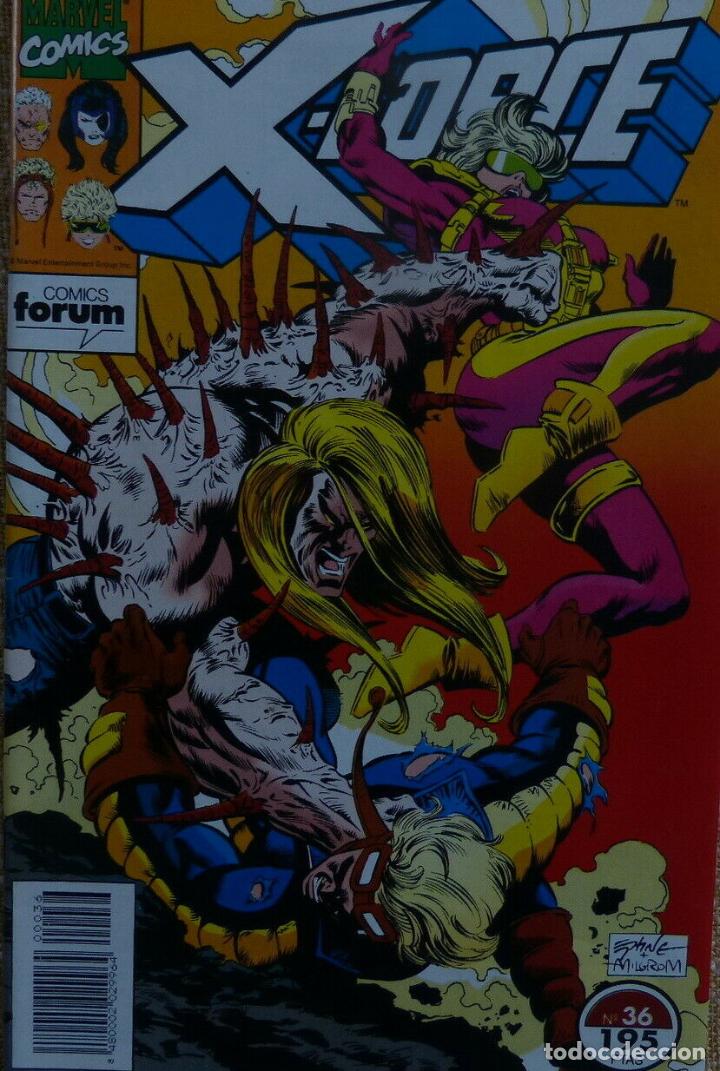 C&oacute;mics: Comic, X Force, n&uacute;mero 36, Forum, Marvel Comic, Jeph Loeb, Bud LaRosa,1995 - Foto 1