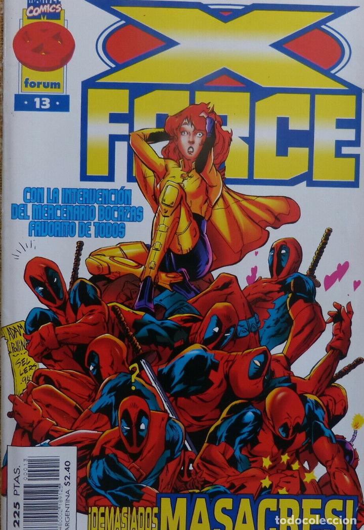 C&oacute;mics: Comic, X Force, n&uacute;mero 13, Vol&uacute;men II, Forum, Marvel Comic, Jeph Loeb, A&Ntilde;O 1997 - Foto 2