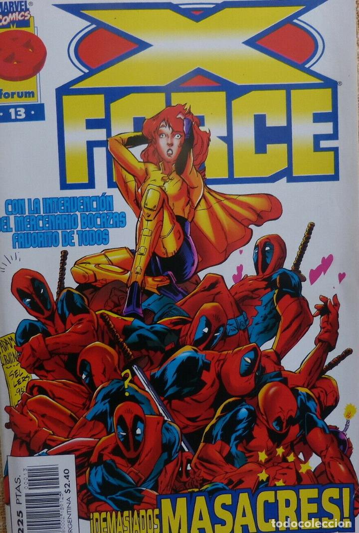 C&oacute;mics: Comic, X Force, n&uacute;mero 13, Vol&uacute;men II, Forum, Marvel Comic, Jeph Loeb, A&Ntilde;O 1997 - Foto 5