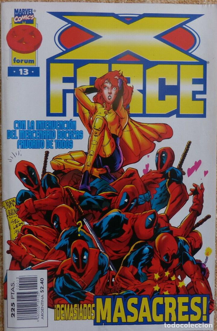 C&oacute;mics: Comic, X Force, n&uacute;mero 13, Vol&uacute;men II, Forum, Marvel Comic, Jeph Loeb, A&Ntilde;O 1997 - Foto 1