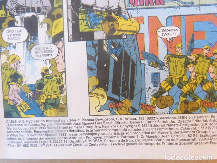 C&oacute;mics: Comic CABLE,N&ordm; 2,Marvel Comics,Forum.A&ntilde;o 1994 - Foto 5