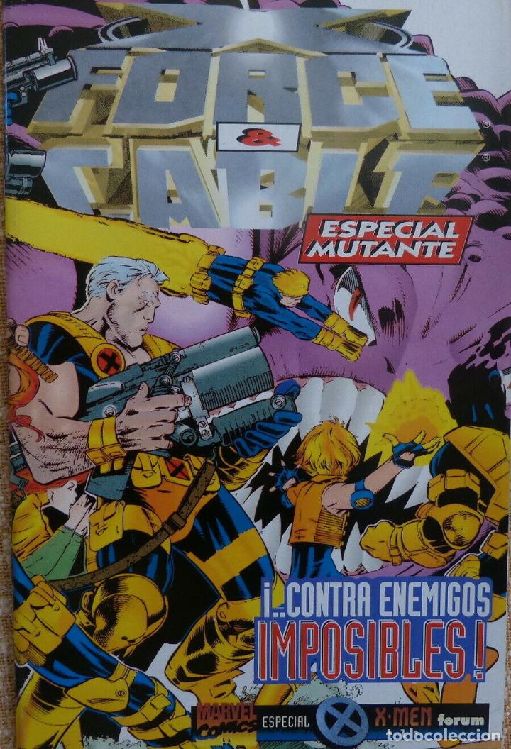 C&oacute;mics: Comic, X Force, n&uacute;mero Especial mutantes, Forum, Marvel Comic, Jeph Loeb, 1995 - Foto 2