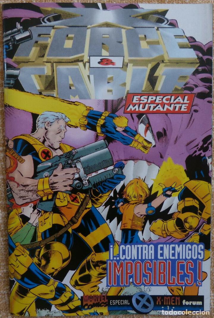 C&oacute;mics: Comic, X Force, n&uacute;mero Especial mutantes, Forum, Marvel Comic, Jeph Loeb, 1995 - Foto 6