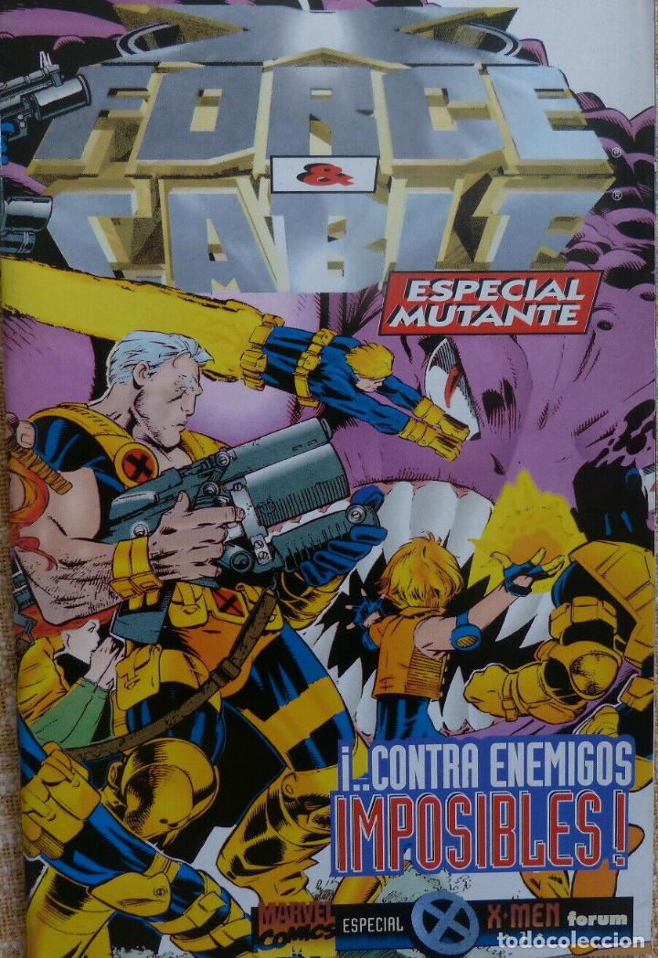 C&oacute;mics: Comic, X Force, n&uacute;mero Especial mutantes, Forum, Marvel Comic, Jeph Loeb, 1995 - Foto 1
