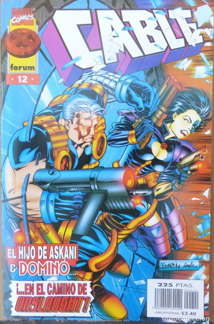 C&oacute;mics: Comic CABLE,N&ordm; 12-VOL II, A&ntilde;o 1997,Marvel Comics,Forum. - Foto 1