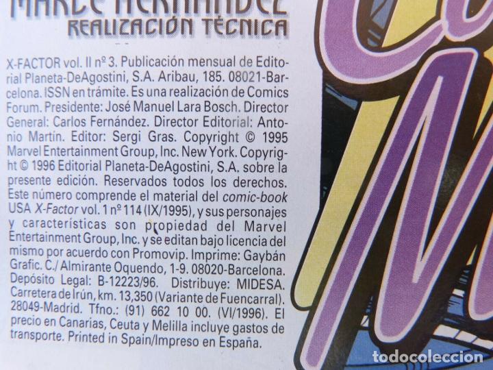 C&oacute;mics: Comic X- FACTOR N&ordm; 3-vol 2-comics Forum,X-Men,A&ntilde;o 1996 - Foto 5