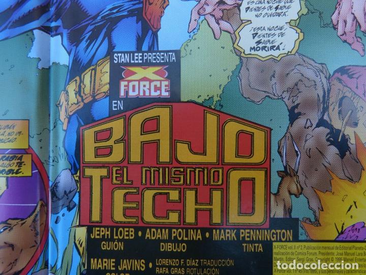 C&oacute;mics: Comic, X Force, n&uacute;mero 2, Vol&uacute;men II, Forum, Marvel Comic, Jeph Loeb, Bud LaRosa - Foto 2