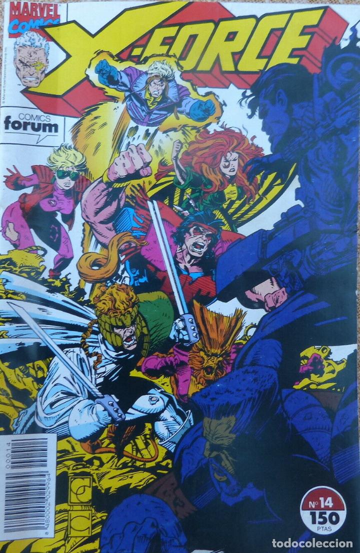 C&oacute;mics: Comic, X Force, n&uacute;mero 14,A&ntilde;o 1993,Forum, Marvel Comic, Jeph Loeb, Bud LaRosa - Foto 6