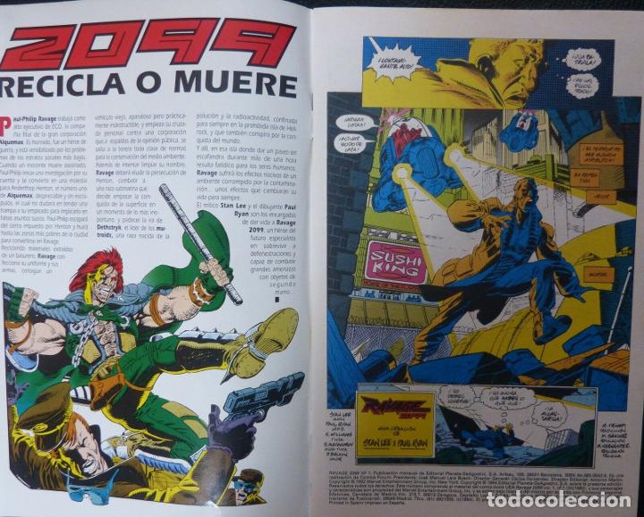 C&oacute;mics: Comics RAVAGE 2099,Numero 1 de 12,Stan Lee,1994,Marvel,Forum Comics - Foto 3