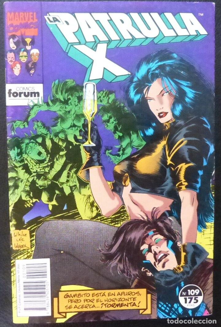 C&oacute;mics: Comic Patrulla X,N&ordm; 109,a&ntilde;o 1991,Marvel Comics,Forum - Foto 1