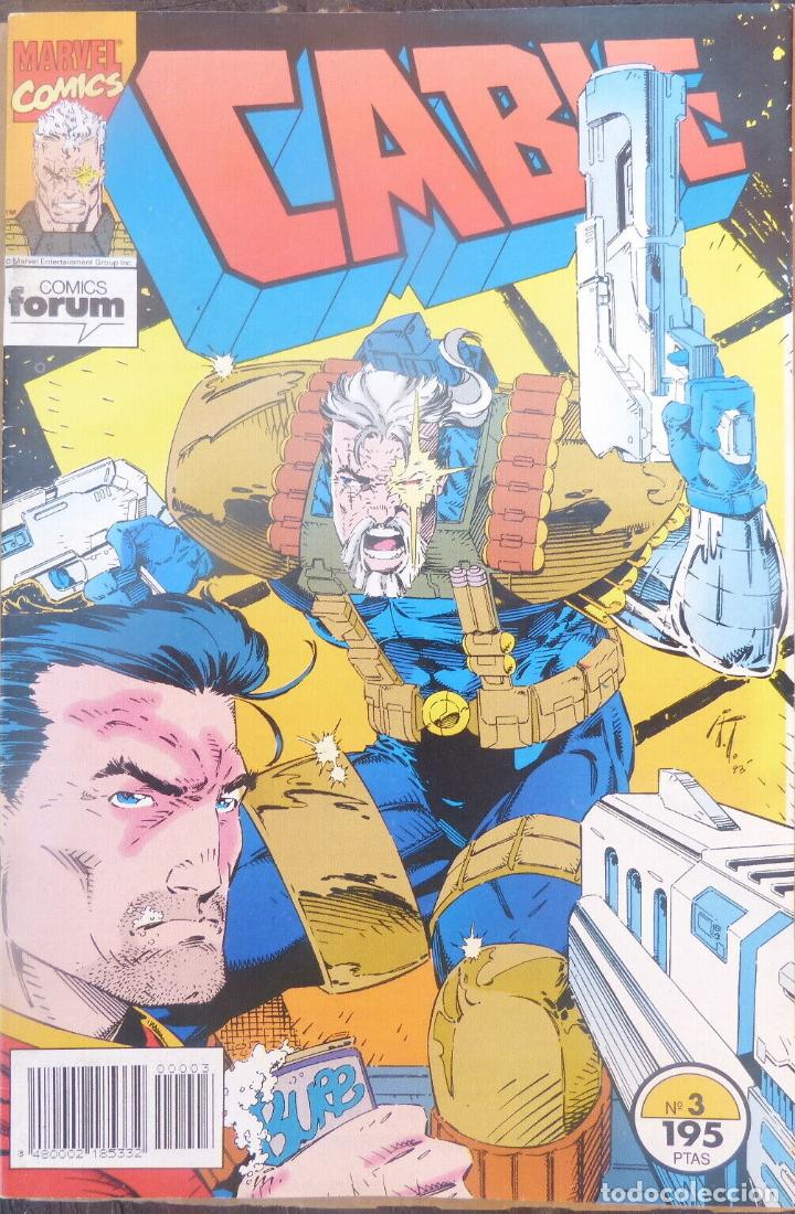 C&oacute;mics: Comic CABLE,N&ordm; 3,Marvel Comics,Forum-1994 - Foto 1