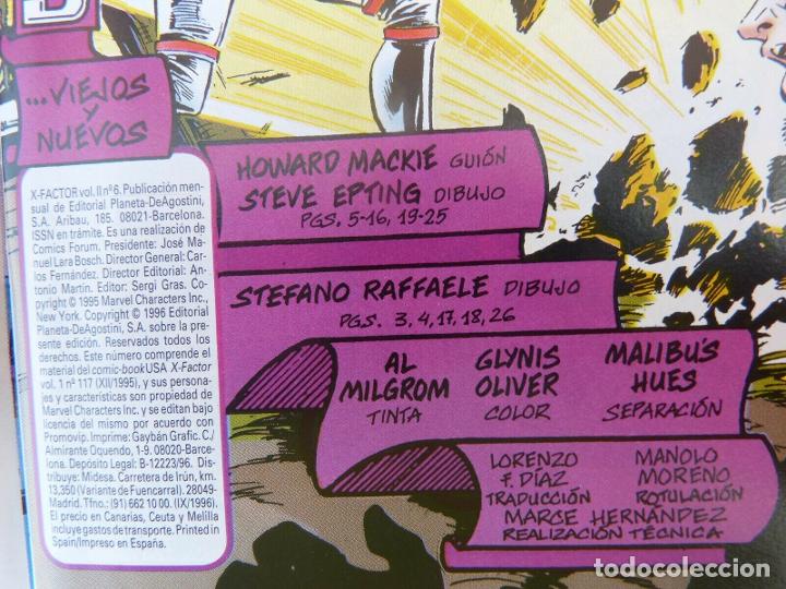 C&oacute;mics: Comic X- FACTOR N&ordm; 6-VOL II-comics,Forum,X-Men,A&ntilde;o 1996 - Foto 7