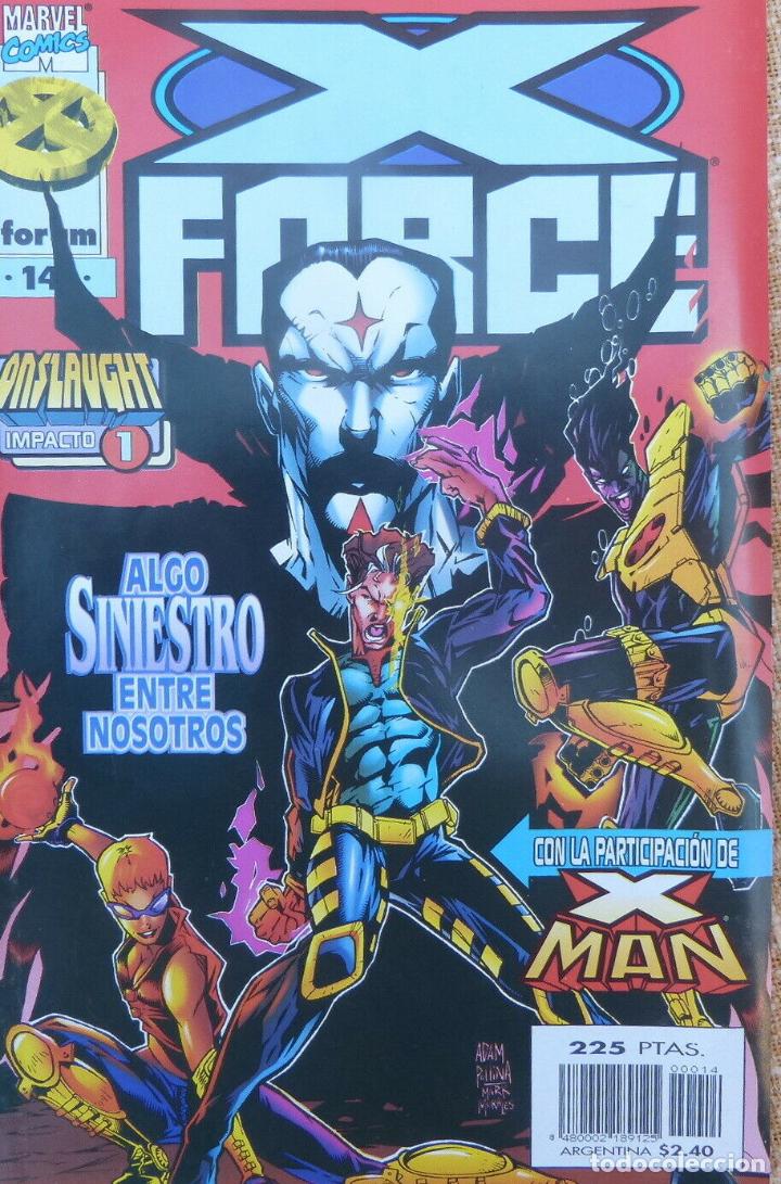 C&oacute;mics: Comic, X Force, n&uacute;mero 14,Vol&uacute;men II, Forum, Marvel Comic, Jeph Loeb, Bud LaRos - Foto 6