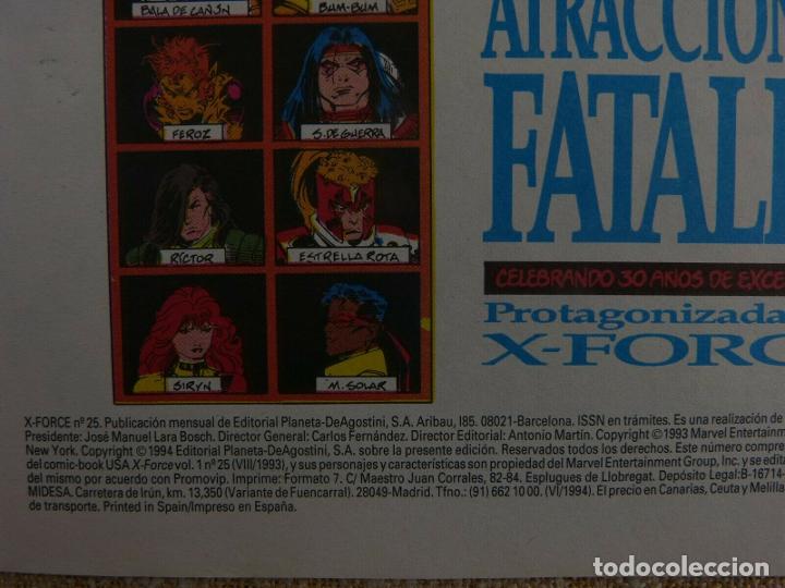 C&oacute;mics: Comic, X Force, n&uacute;mero 25, Especial 48 pags,Forum, Marvel Comic, Jeph Loeb, Bud - Foto 8