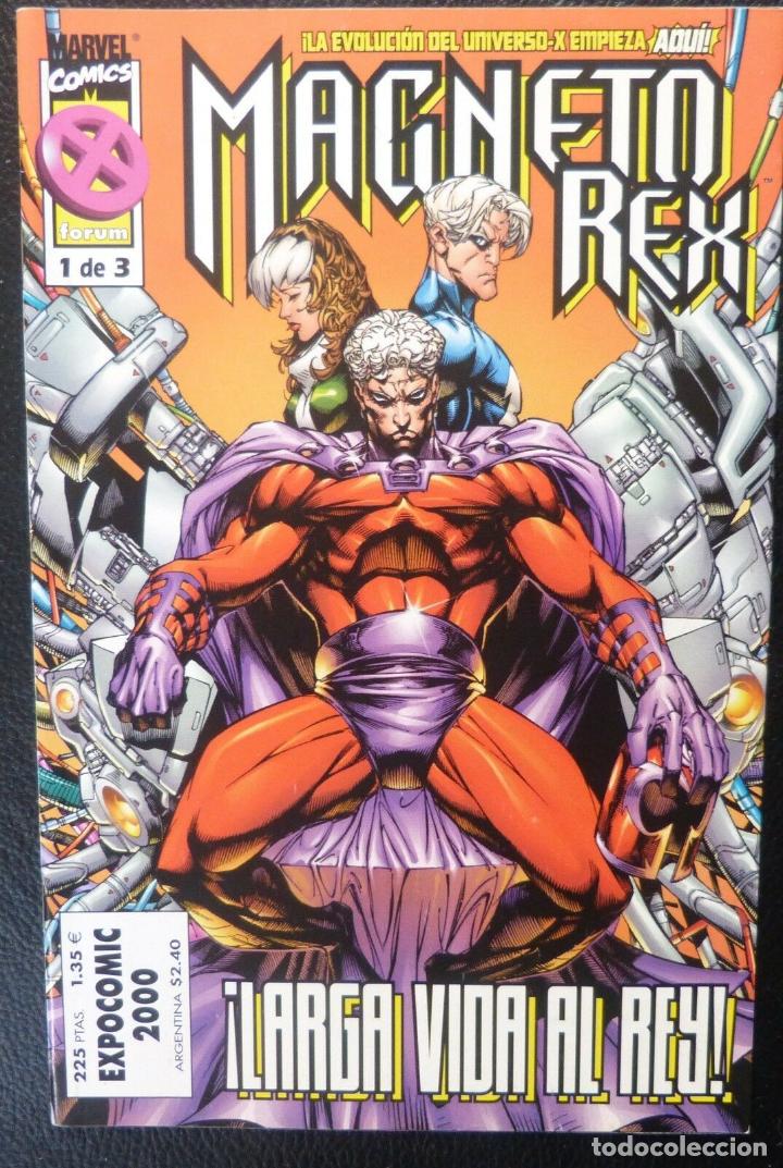 C&oacute;mics: Comic MAGNETO REX,Numero 1 de 3,Marvel Comics,Forum,Stan Lee,2000 - Foto 1