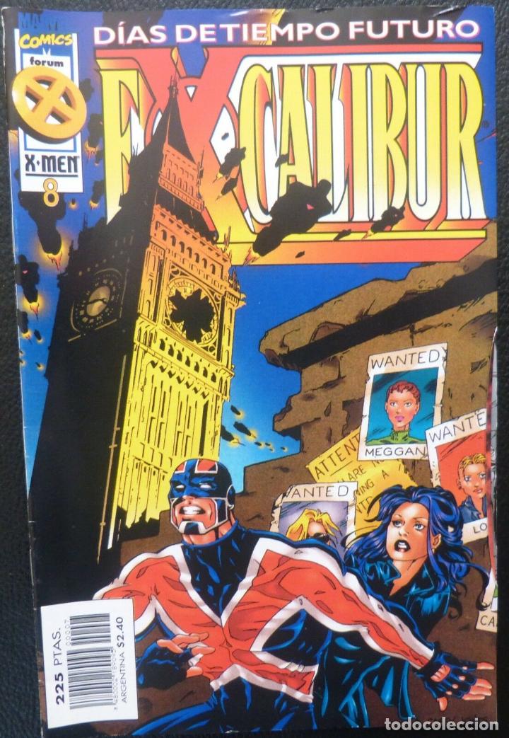 C&oacute;mics: Comic Excalibur,Marvel Comics,Forum,X-Men,A&ntilde;o 1996,Numero 8 - Foto 1