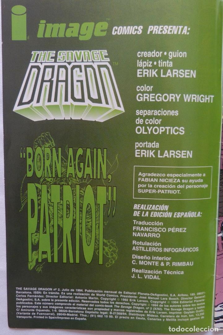 C&oacute;mics: Comic The Savage Dragon,numero 2,Image comics - Foto 6