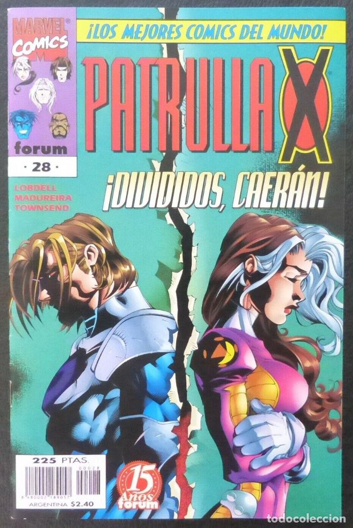 C&oacute;mics: Comic Patrulla X,N&ordm; 28,A&ntilde;o 1998,Marvel Comics,Forum,Divididos,caeran! - Foto 6