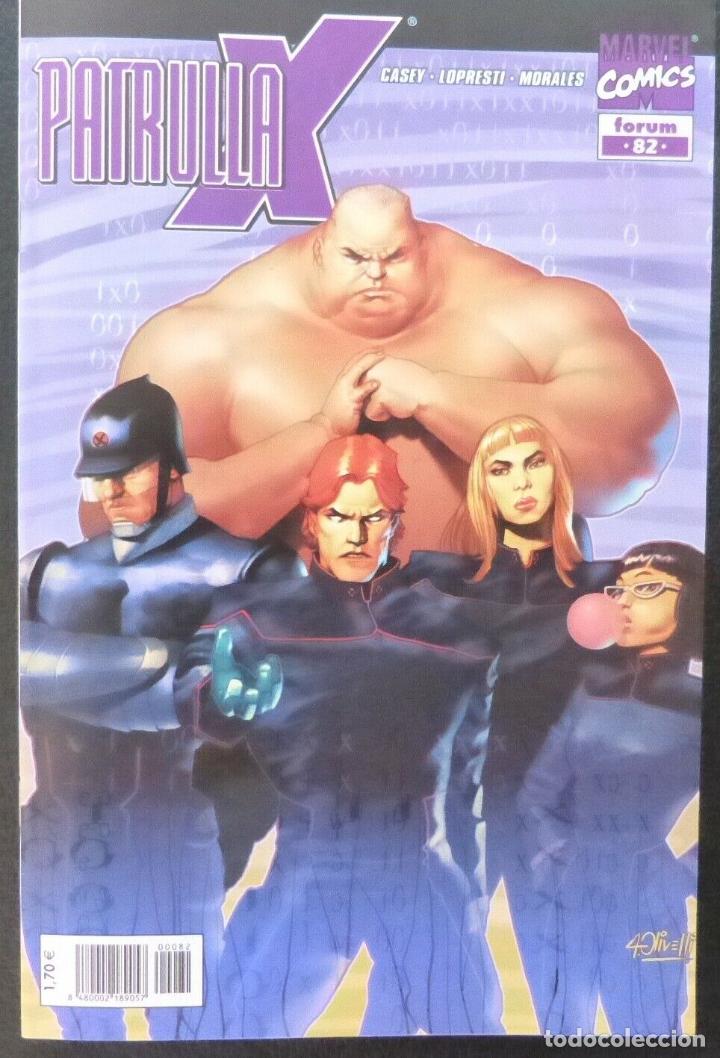 C&oacute;mics: Comic Patrulla X,Marvel Comics,N&ordm; 82,a&ntilde;o 2002,Forum - Foto 1