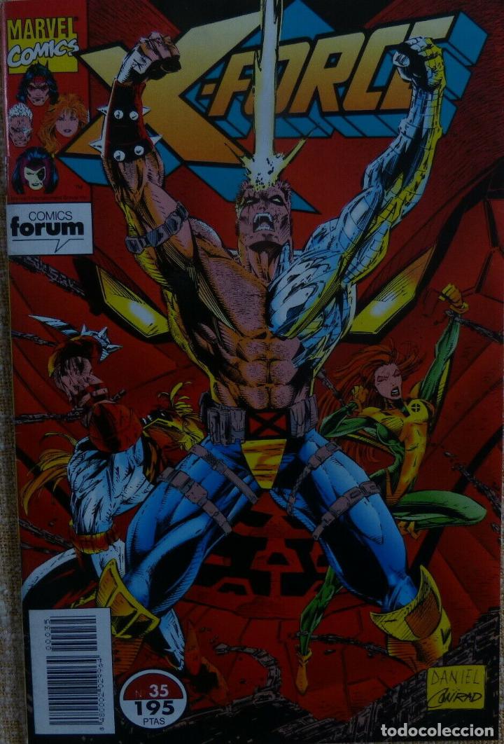 C&oacute;mics: Comic, X Force, n&uacute;mero 35,Forum, Marvel Comic, Jeph Loeb, Bud LaRosa,1995 - Foto 9