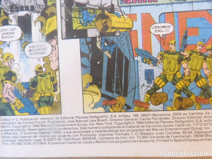 C&oacute;mics: Comic CABLE,N&ordm; 2,Marvel Comics,Forum.A&ntilde;o 1994 - Foto 6