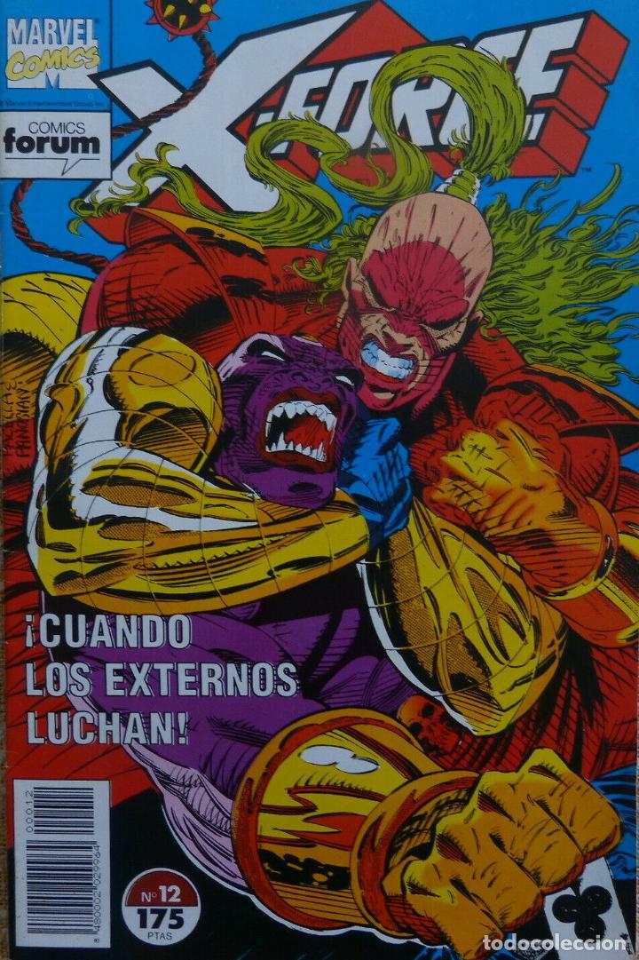 C&oacute;mics: Comic, X Force, n&uacute;mero 12, a&ntilde;o 1993, Forum, Marvel Comic,Bud LaRosa, Jeph Loeb - Foto 1