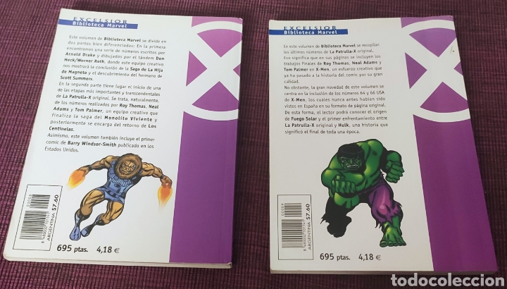 C&oacute;mics: Patrulla X excelsior. Biblioteca Marvel. N&uacute;mero 8 y 9. Forum - Foto 2
