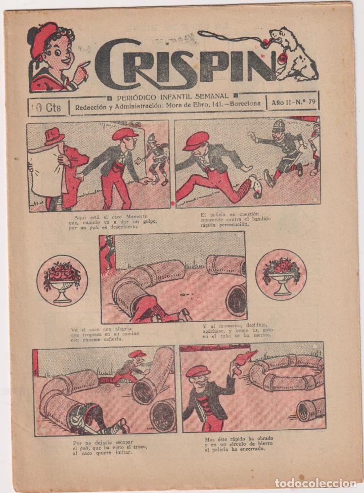 C&oacute;mics: Crisp&iacute;n n&ordm; 79. El Gato Negro 1922. SIN ABRIR - Foto 1