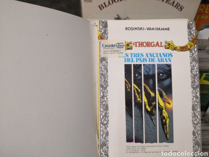 C&oacute;mics: Thorgal, 1 los tres ancianos del pa&iacute;s de aran, rosinski van hamme - Foto 3