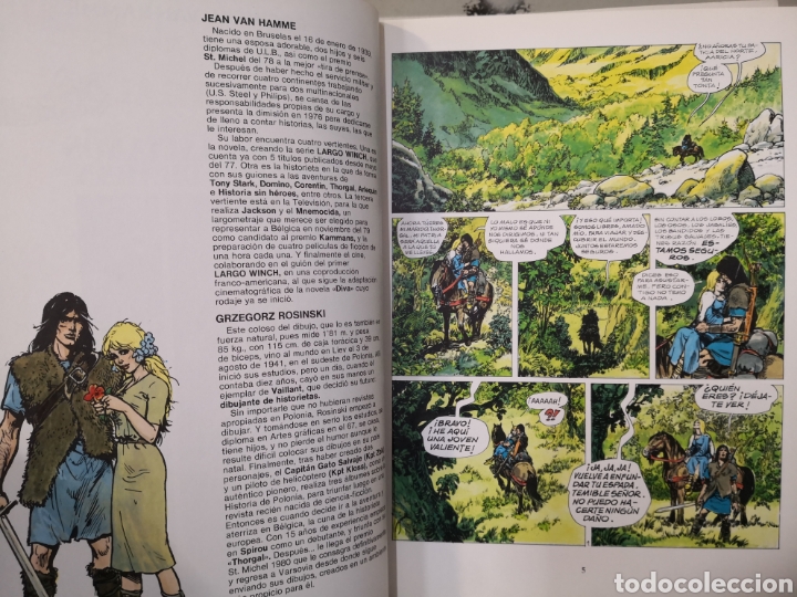 C&oacute;mics: Thorgal, 1 los tres ancianos del pa&iacute;s de aran, rosinski van hamme - Foto 5