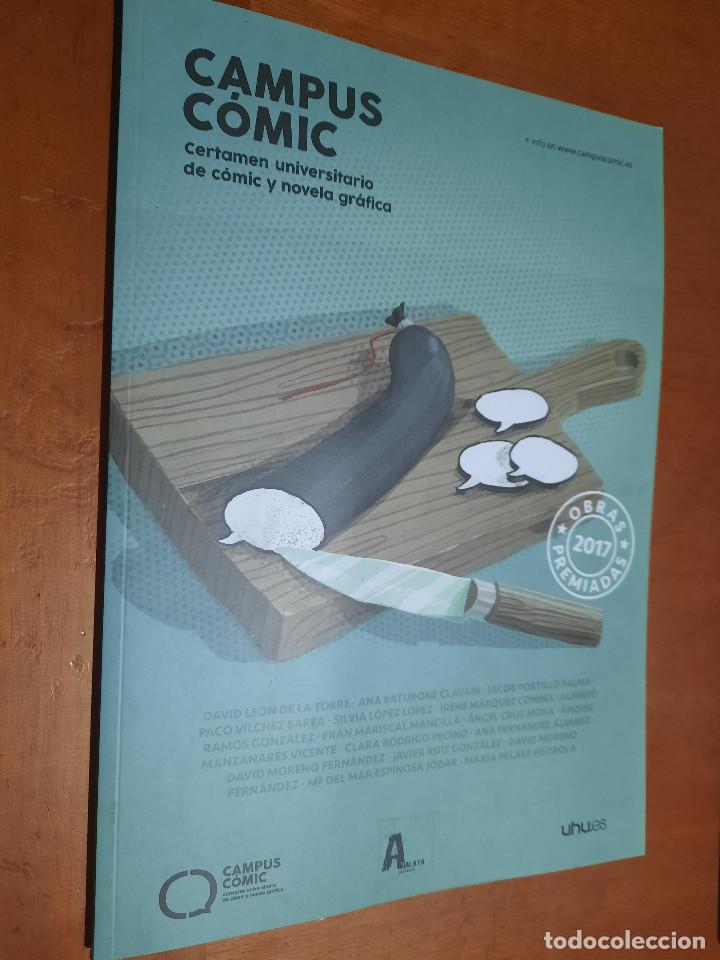 C&oacute;mics: CAMPUS C&Oacute;MIC 1. 2017. CONCURSO DE COMIC Y NOVELA GR&Aacute;FICA. R&Uacute;STICA. BUEN ESTADO. E11 3 - Foto 1