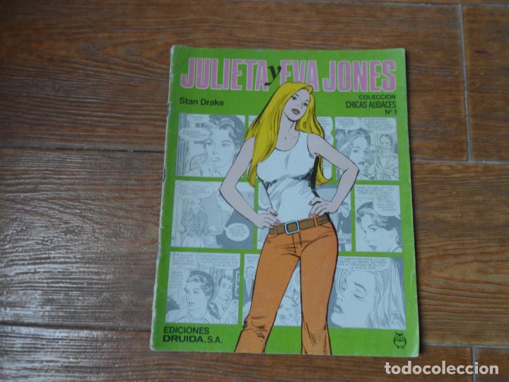 C&oacute;mics: CHICAS AUDACES N&ordm; 1 JULIETA Y EVA JONES EDICIONES DRUIDA - Foto 1