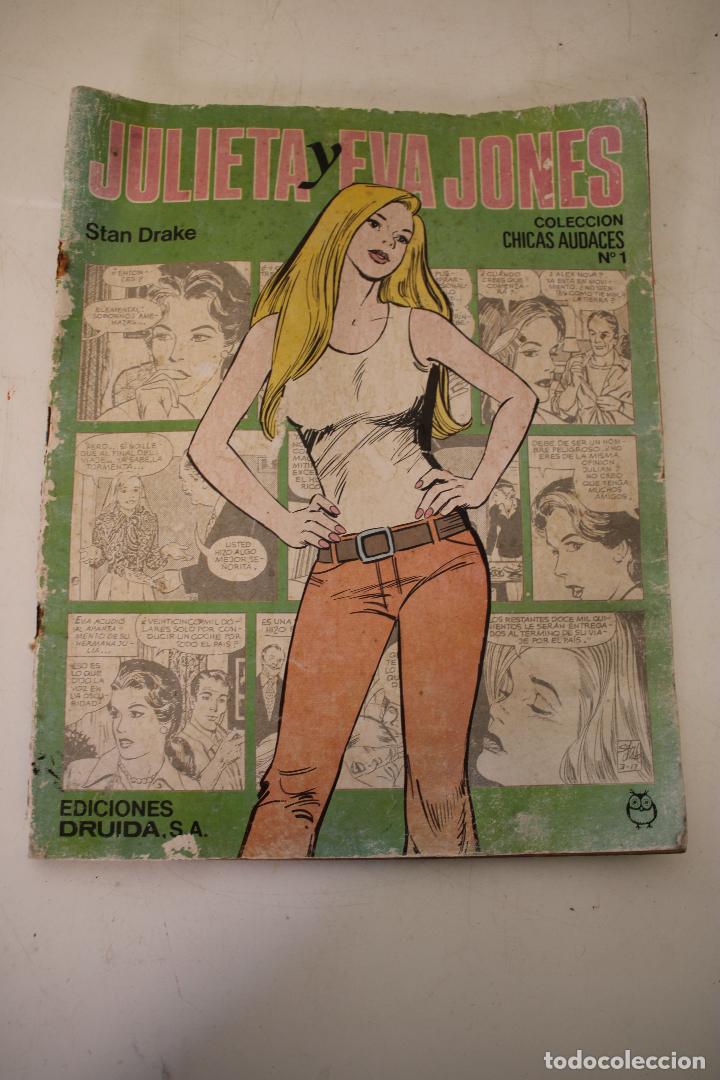 C&oacute;mics: JULIETA Y EVA JONES N&ordm; 1, EDICIONES DRUIDA - Foto 1