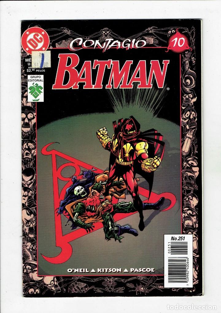 C&oacute;mics: BATMAN CONTAGIO N&ordm; 10 - DC - VID 1997 - Foto 1