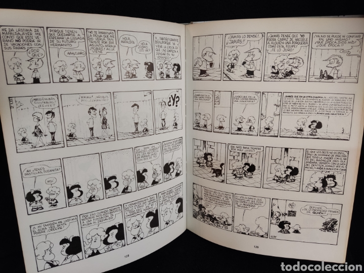 C&oacute;mics: 10 a&ntilde;os con mafalda, editorial Lumen, 1973 - Foto 2