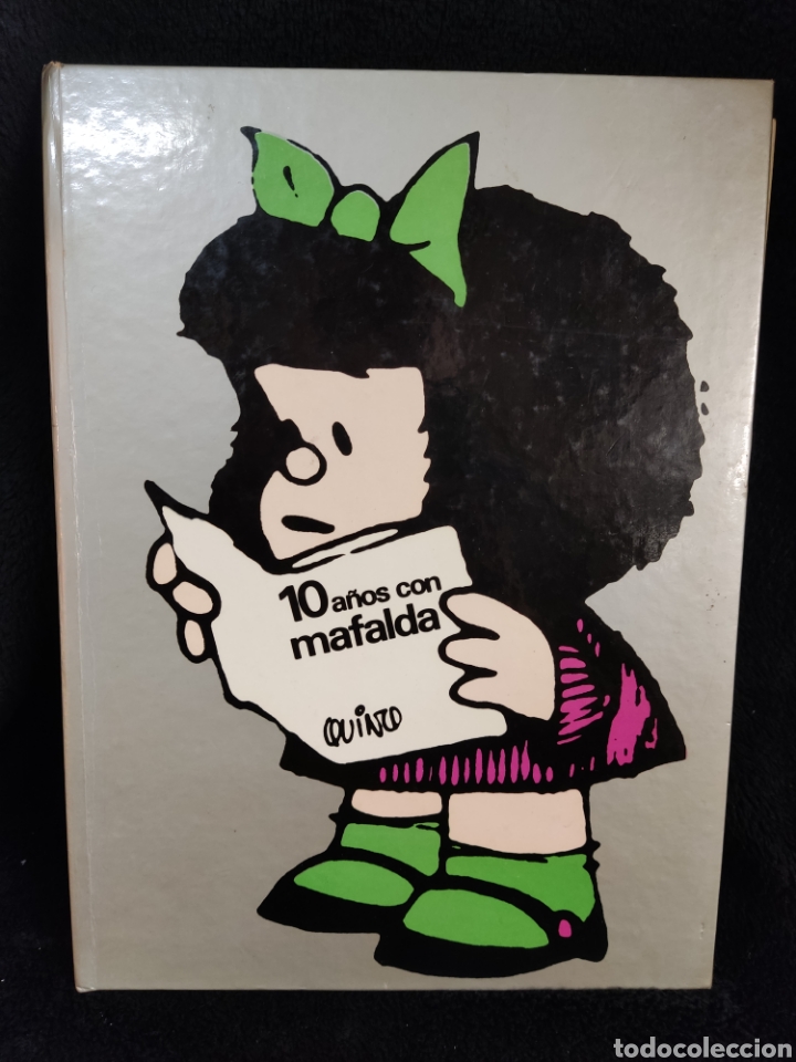 C&oacute;mics: 10 a&ntilde;os con mafalda, editorial Lumen, 1973 - Foto 1